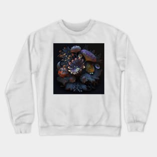 A Fractal Bouquet of Flowers Crewneck Sweatshirt